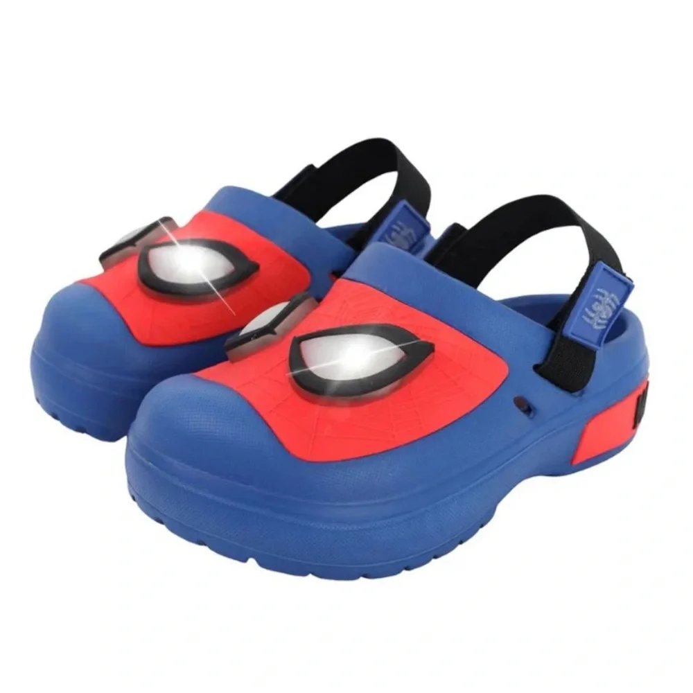 Marvel Spiderman Boys Slip On Clogs